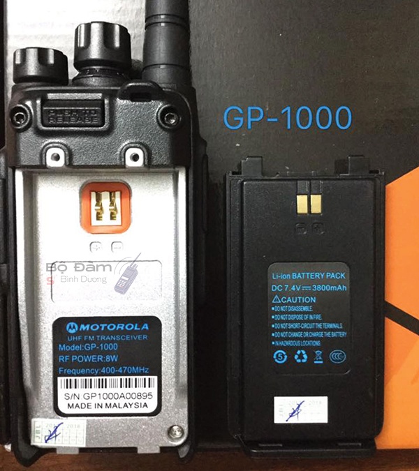 bo dam motorola gp 1000
